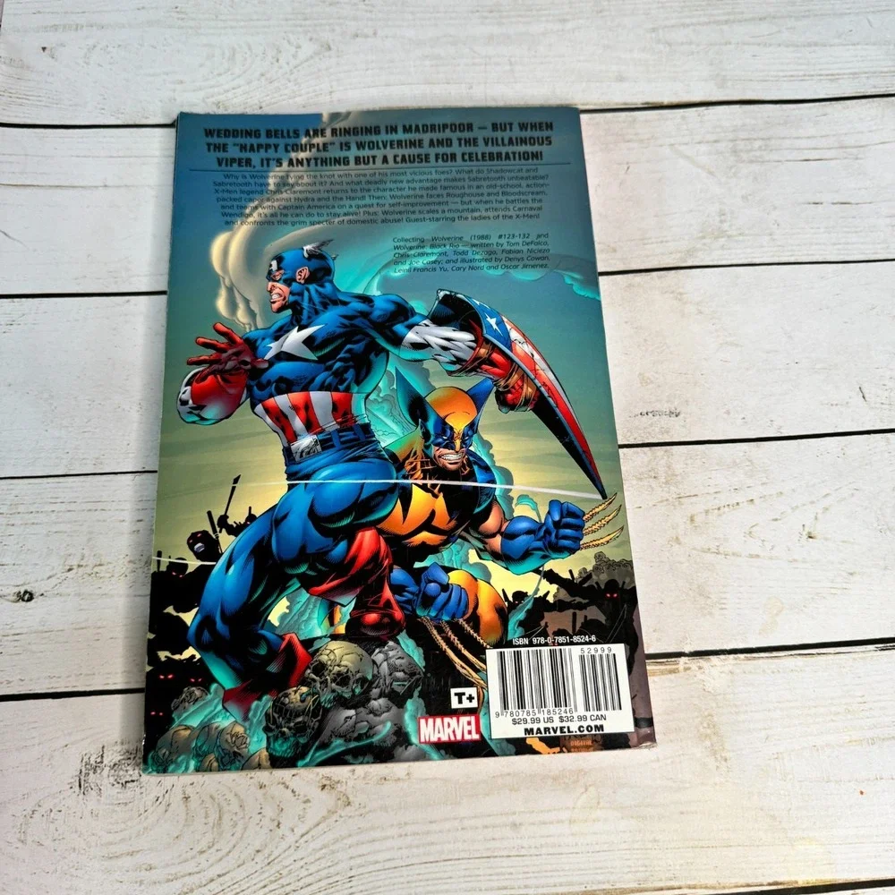Wolverine Blood Wedding Marvel Comics‎ 2013 First Printing Superheroes Paperback